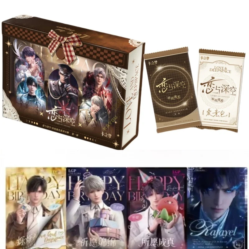 

Love and Deepspace Card Deep Space Day Night Streamer Serie Game Collection Card Children Toy Gift Around Animation Original box