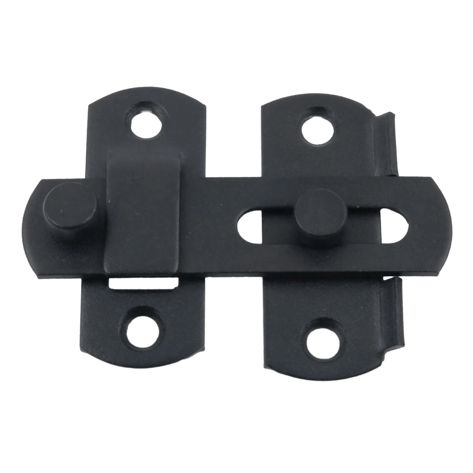 Chiusure per cancelli in acciaio inossidabile Mattes chiusura a scatto nera bullone per porta di sicurezza chiusura a scatto serratura per cancello scorrevole Hardware miglioramento della casa