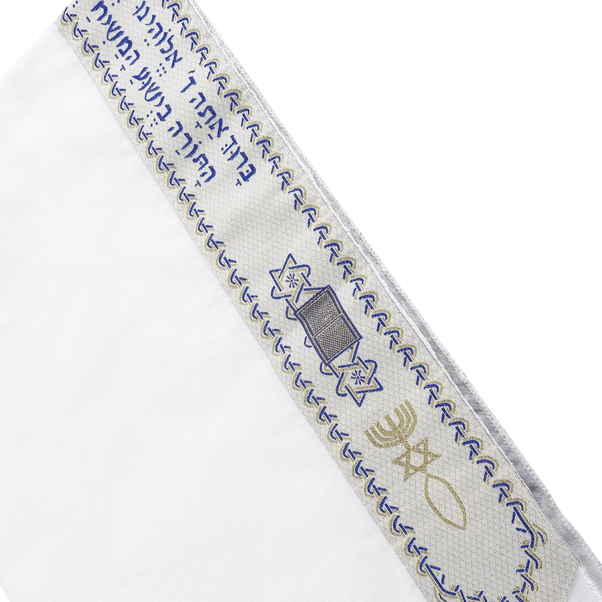 180*50Cm Messianic Tallit for Christian Scarf Women Men Talit Prayer Shawl Jewish Prayer Scarves Cotton Pashmina