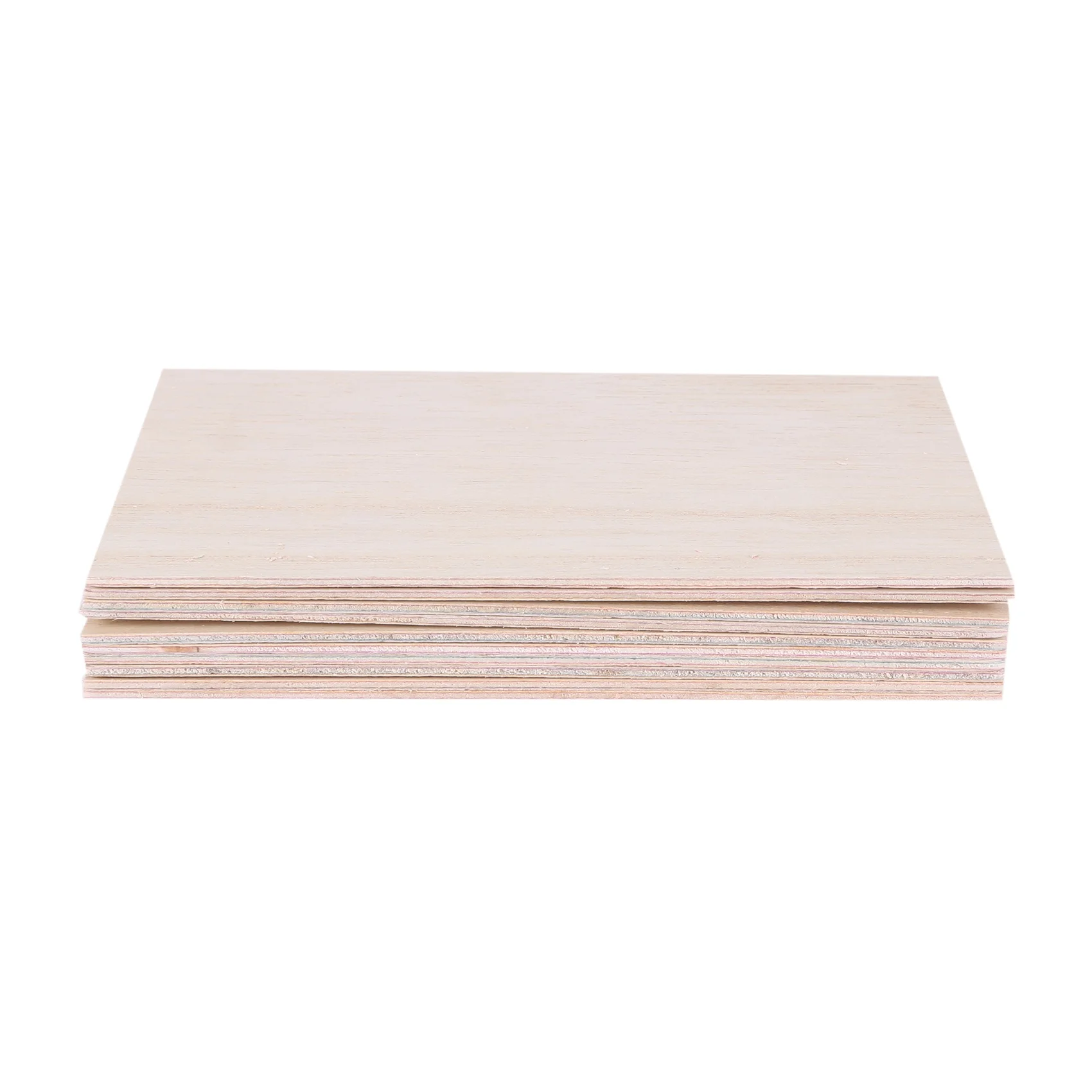 10Pcs Balsa Wood Sheets Wooden Plate 150*100*2mm For House Ship Craft Model DIY