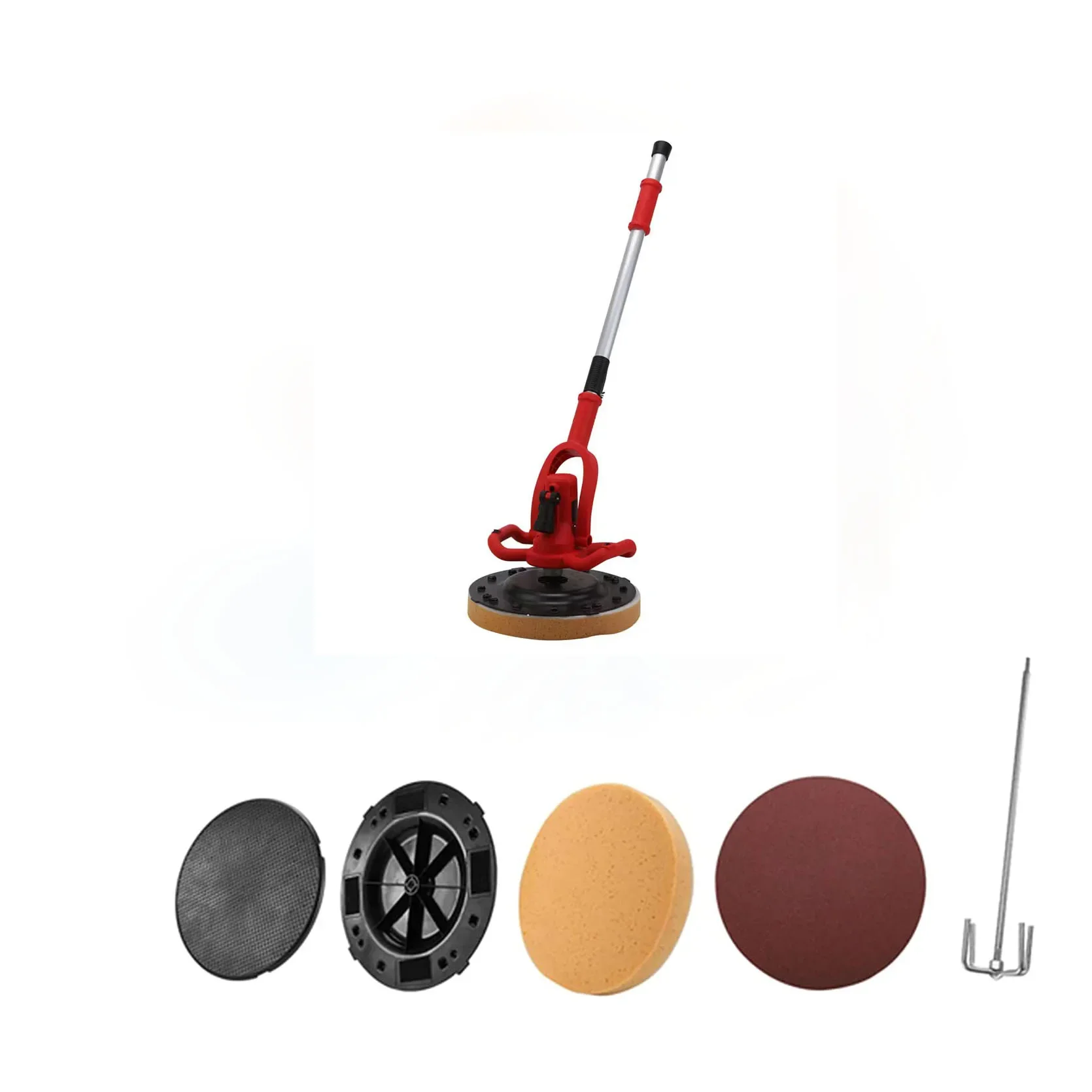 Concrete Mixer Electric Plaster Mortar Cement Putty Trowel Wall Smoothing Polishing Concrete Trowel Machine with Mixing Rod