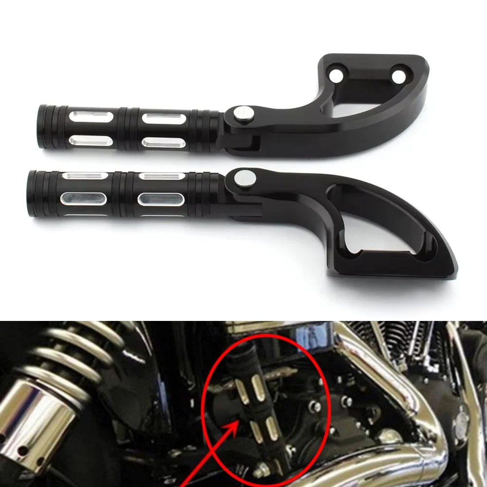 For Harley V-Rod V Rod VRSCA VROD 2002 2003 2004 2005 2006 Foot Pedal Mount Rear Passenger Footpeg Footrest Bracket