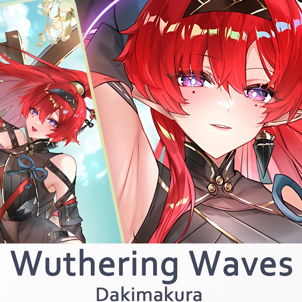 

Wuthering Waves Dakimakura 2WAY Hing Body Case Anime Pillow Cushion Cover