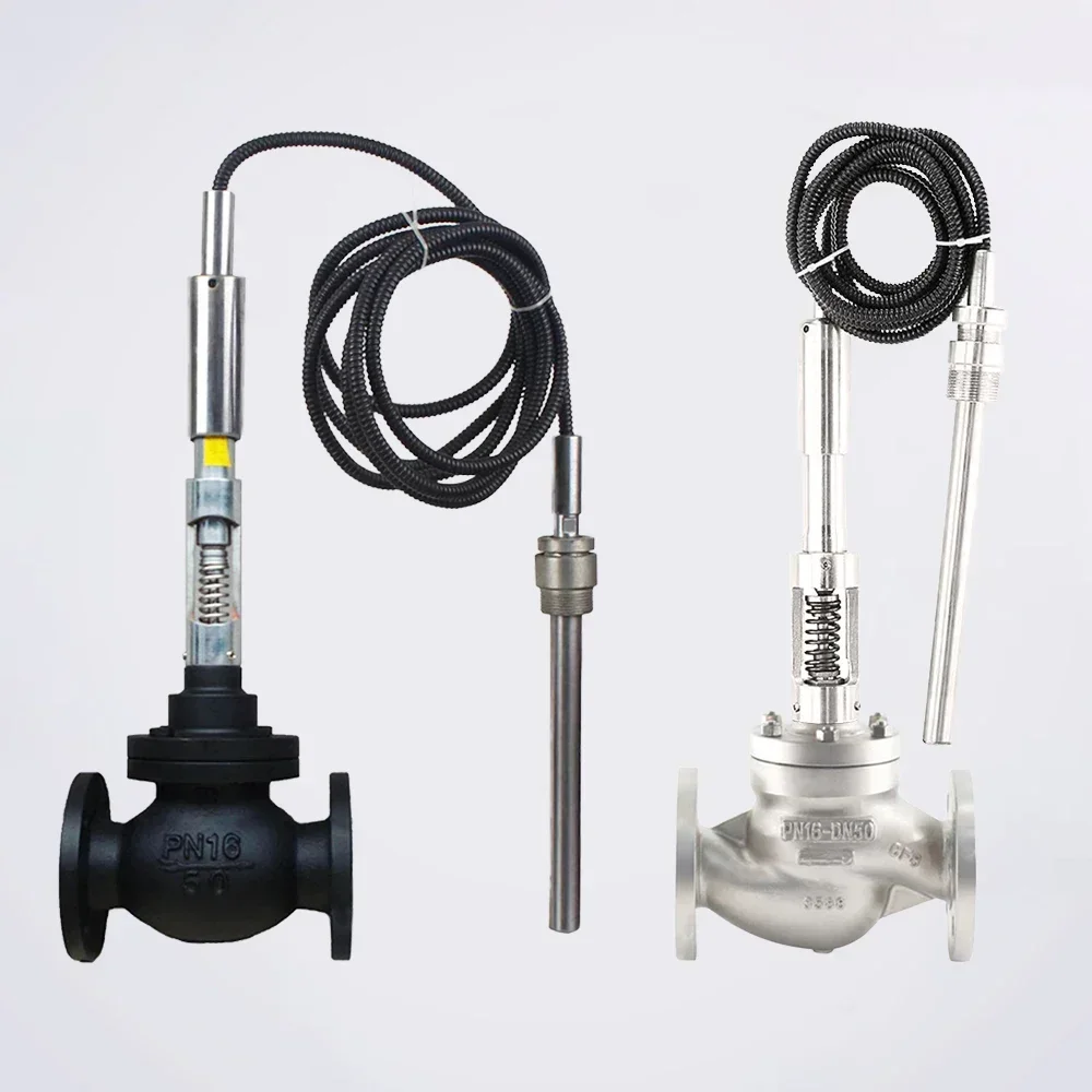 

PN16 SS304 Electric Steam Temperature Control Valve Electric Temperature Control Valve with Electric Water Pressure Regulator