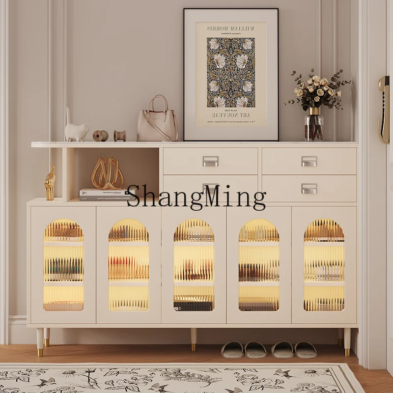 CL cabinet storage integrated door partition against the wall household door locker large capacity