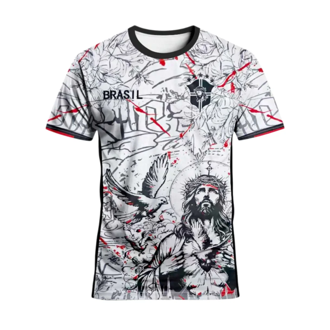 2026 Summer New Brazil Special Edition Soccer Jersey Sports T-Shirt Men Women and Children Family Version