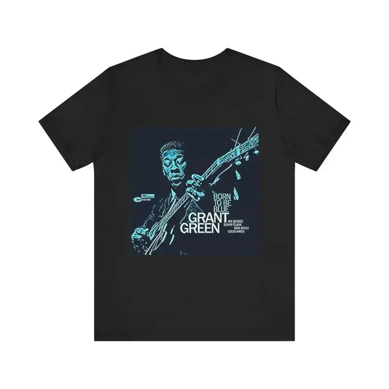 Grant Green Print Jazz Art Crewneck Jersey T Shirt