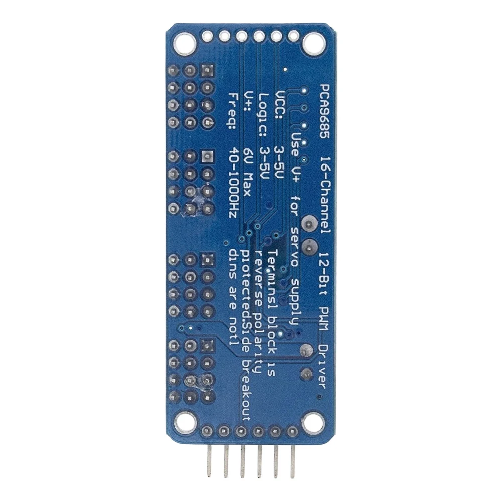 1 Unit PCA9685 16 Channel -PWM Controller Module 5V Logic Level Shift Compatible For Arduino Microcontrollers