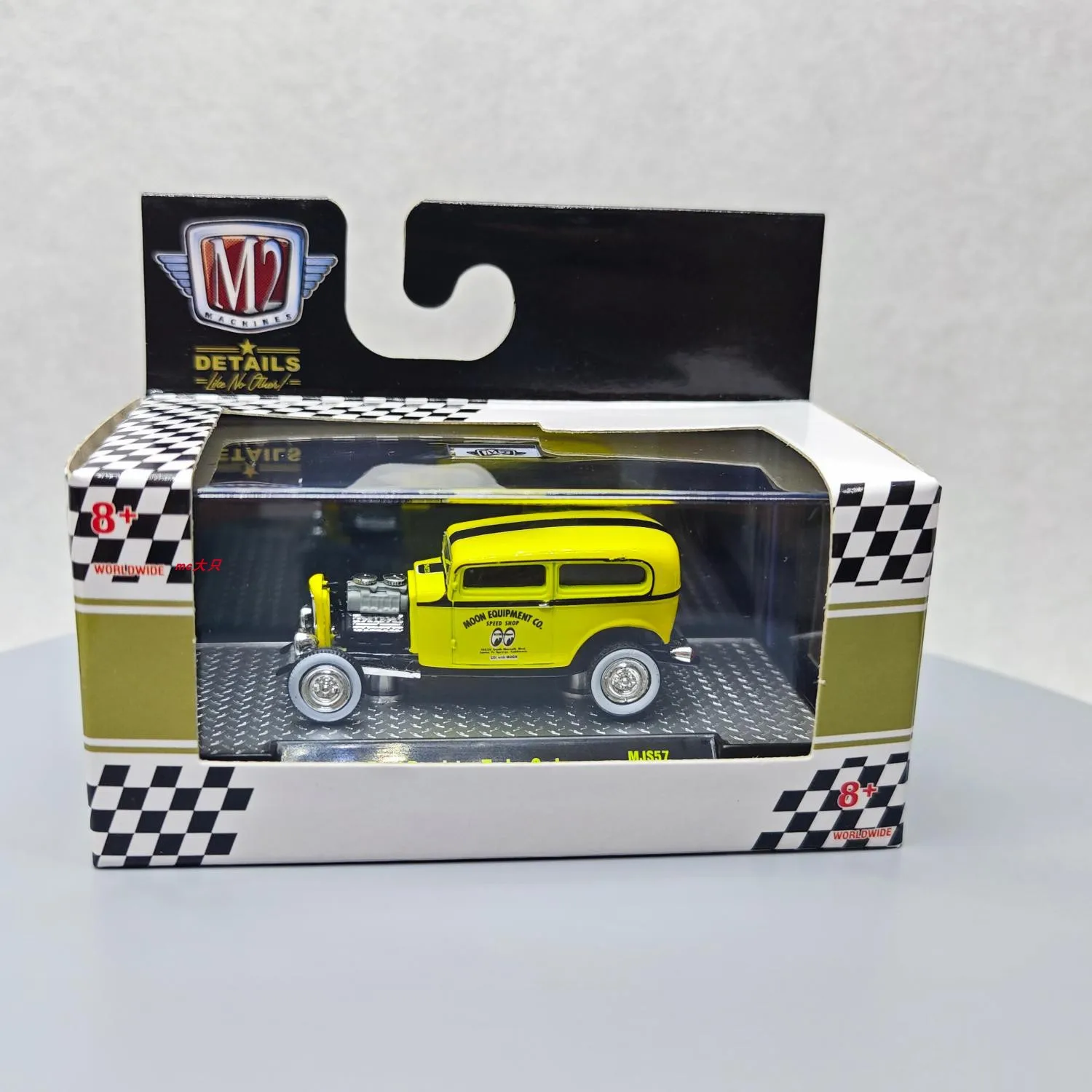 M2 Machines  1:64 1932 ford three window coupe Collection die cast alloy car model decoration gift