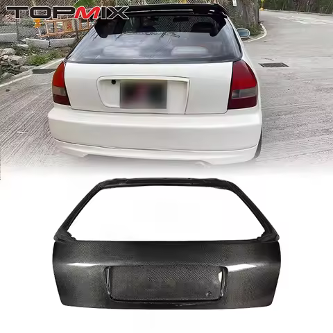 For Honda Civic Type-R EK9 Original Style High-Quality Carbon Fiber Trunk Lid