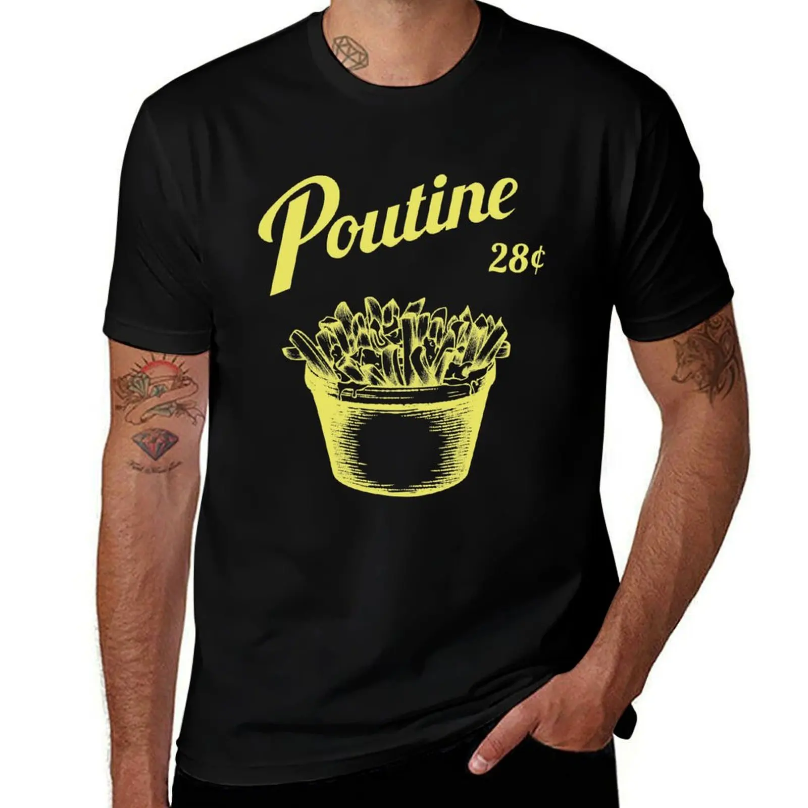 Poutine T-Shirt printed t shirts for man T-Shirt