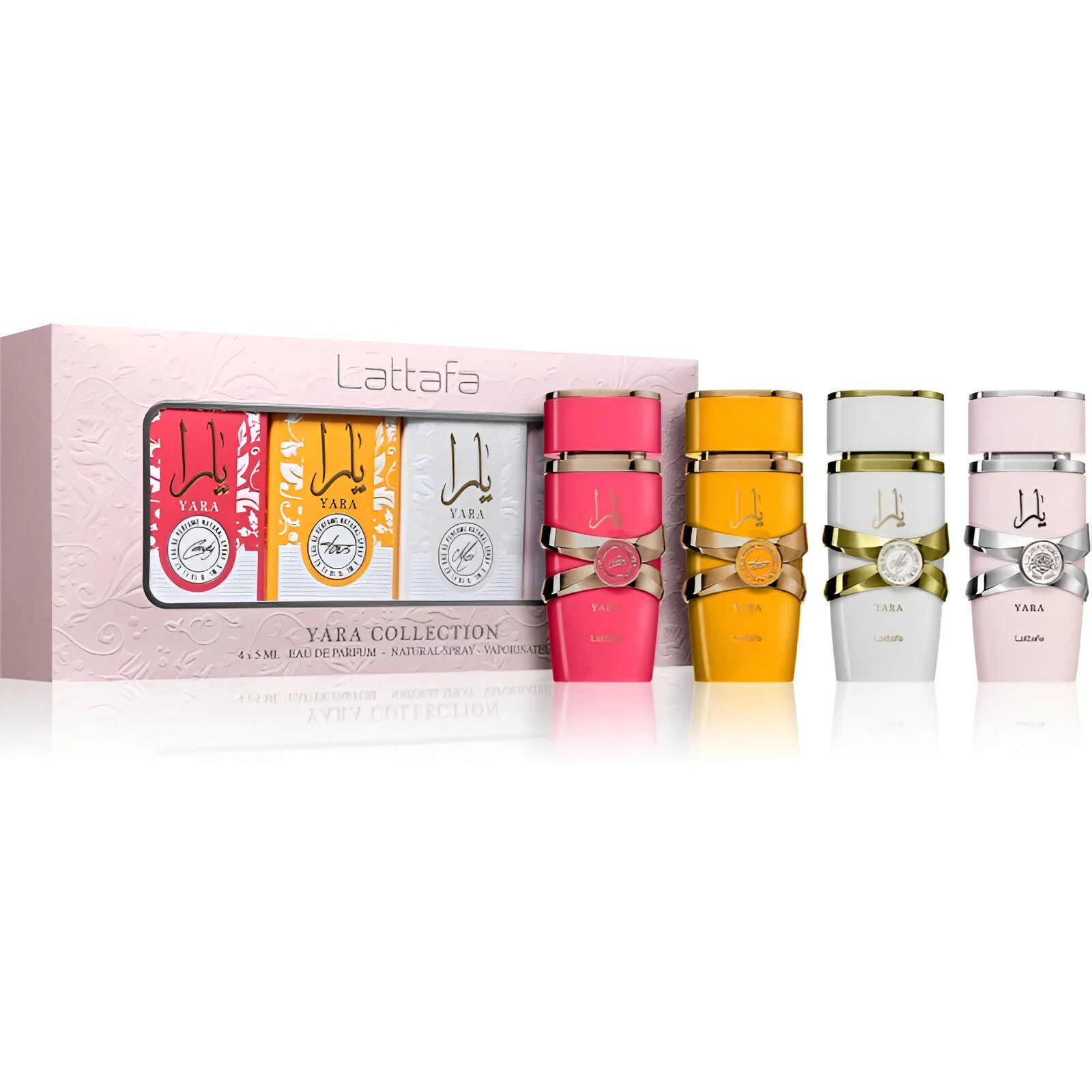 YARA COLLECTION 4X5ML EAU DE PARFUM LATTAFA PERFUME ARABE PARA MUJERES - ORIGINAL