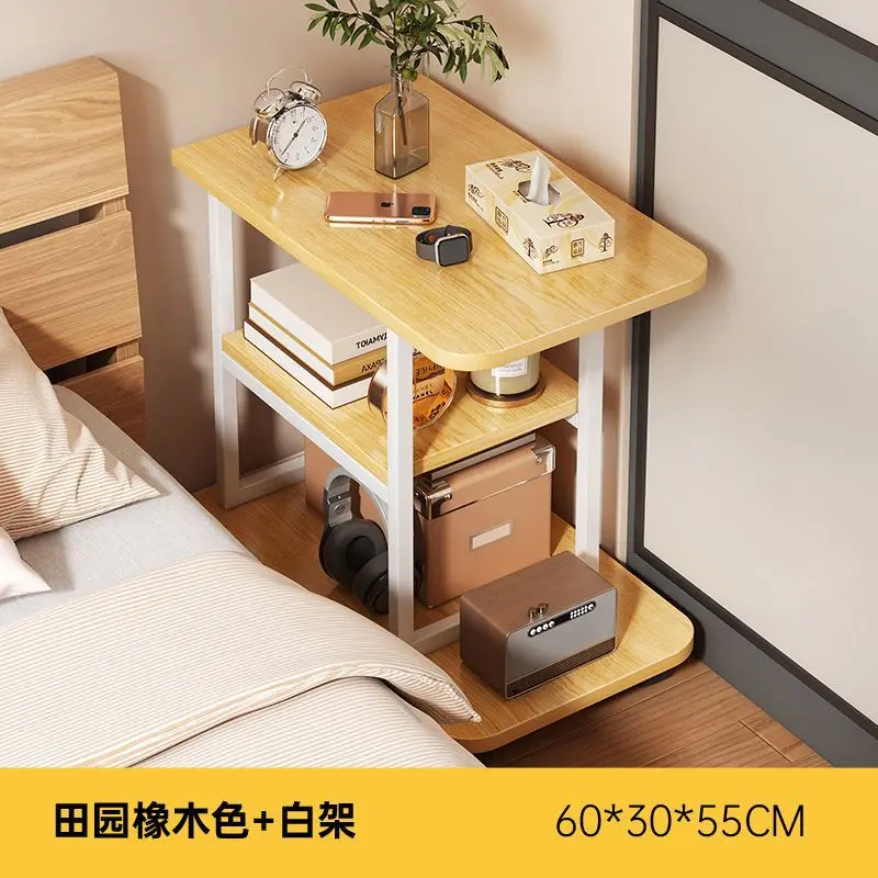 Nightstand, internet-famous light luxury small bedside table, home bedroom simple bedside storage , multifunctional