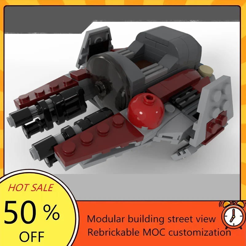 

Набор из 169 деталей: популярная модель космического корабля из фильма «Звездные войны», конструктор MOC, модульные технологичные блоки, подарок на праздник, игрушка для сборки, детский набор