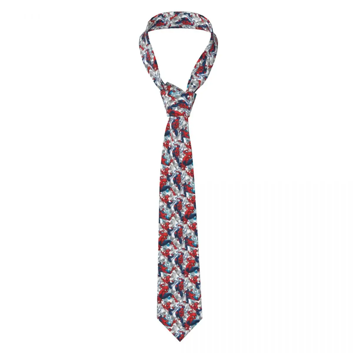 Custom Men Spider Man Super Hero Neck Ties Fashion Tie For Business