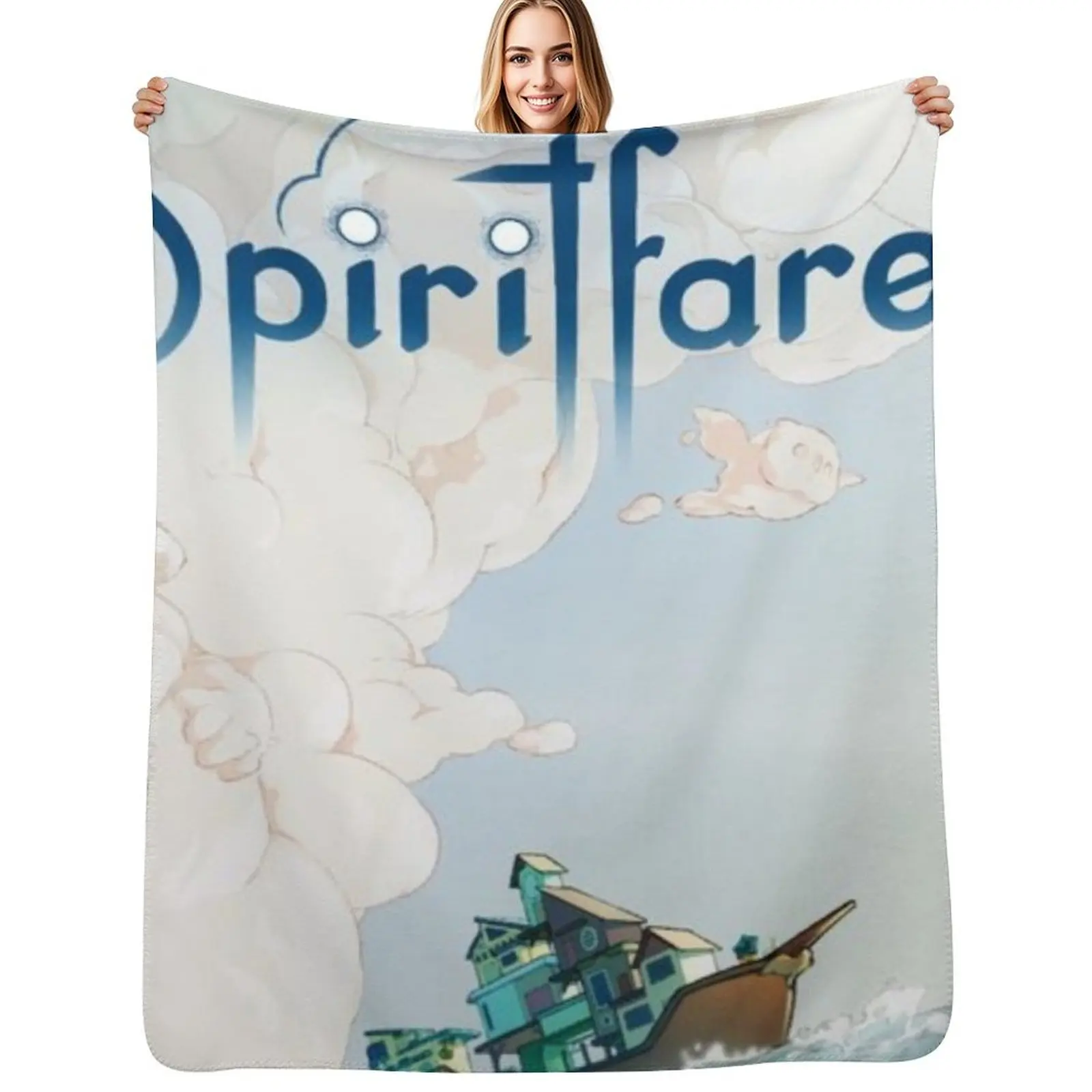 Spiritfarer Throw Blanket Soft Bedroom Blanket for Night Sleeping