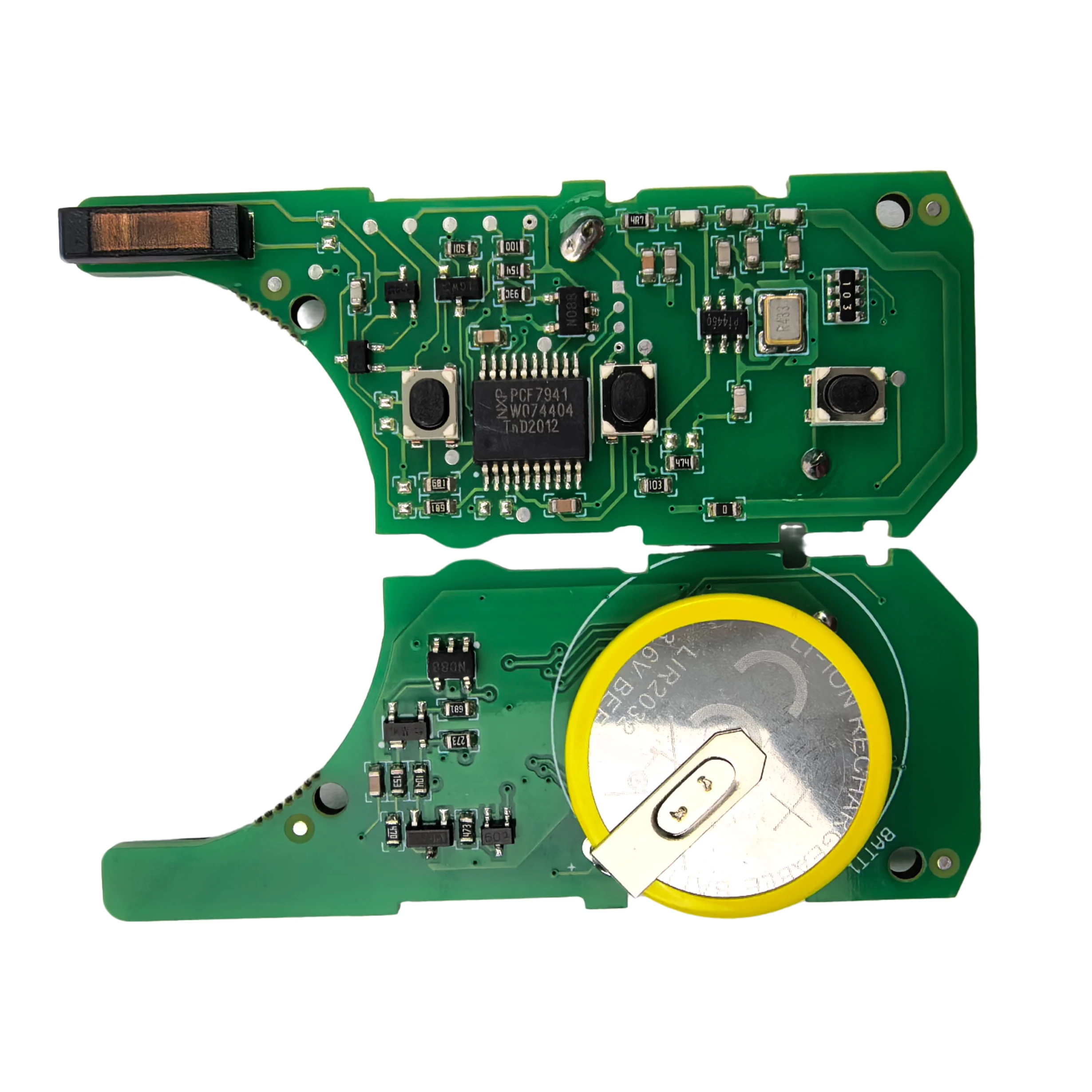 Jingxin 3BT 315/433MHZ für Land Rover Freelander3 Range Rover Sport LR3 Discovery Ersatz-Klappschlüssel/PCB/Gehäuse – Detail 2