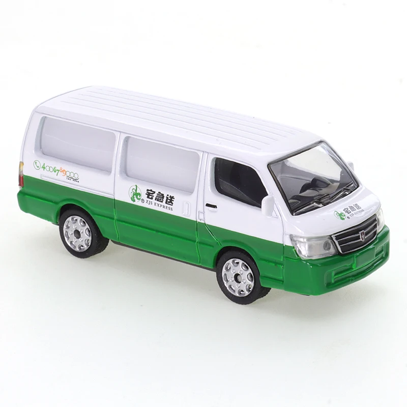 XCARTOYS 1/64 Jinbei Zhai Express Delivery Truck Cars Alloy Toys Motor Vehicle Diecast Metal Model Kids Xmas Gift Toys for Boys