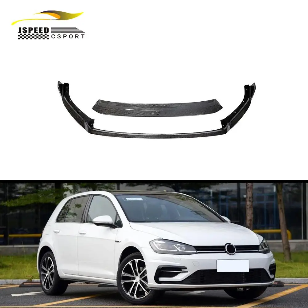 

Suitable for The carbon fiber front lip is Suitable for the Volkswagen Golf 7.5 R-LINE hatchback 2017-2019
