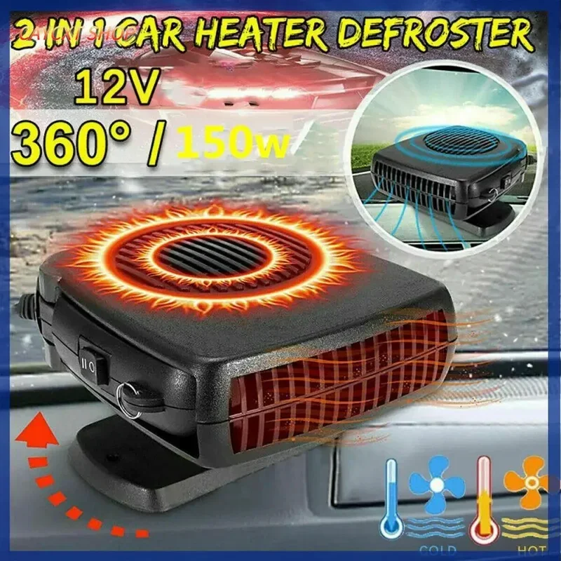 

Multifunctional Portable Electric Car Heater Defroster Demister Windshield Defroster