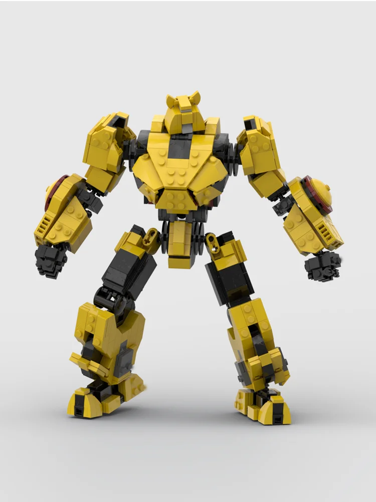 New 924Pcs Hot Famous Car People Movie Moc Bumblebee Model Building Blocks Diy Creative Ideas Toy Birthday Christmas Gifts