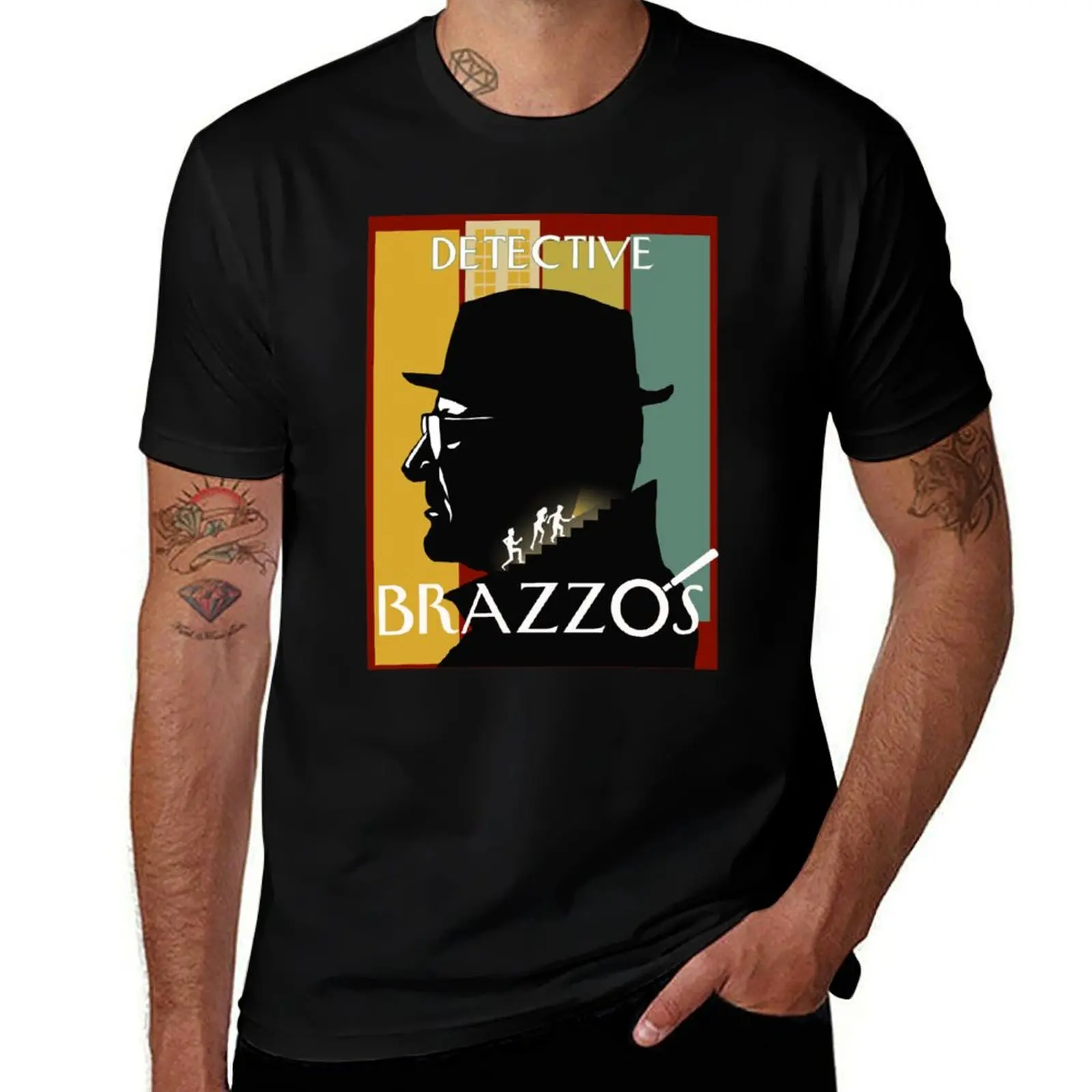 

for printed T-Shirt personalised shirt shirts t Brazzos Detective man t