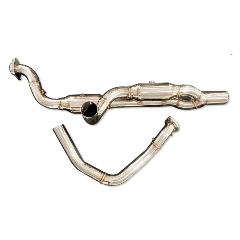 Head Section High flow Pipes Exhaust Pipes branch downpipe Exhaust Pipe with catalyst For Dodge RAM 2500 6.4 2010-2014 