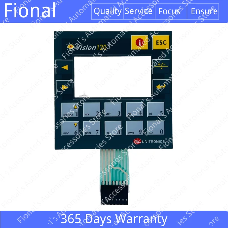 Hot New Membrane Keyboard For UNITRONICS Vision 120 Vision120 V120-22-T2C Button V120-22-T40 V120-22-R6C Switch Keypad