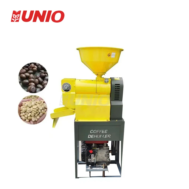 

Engine Dry Coffee Sheller Dry Parchment Removing Raw Coffee Bean Huller Machine