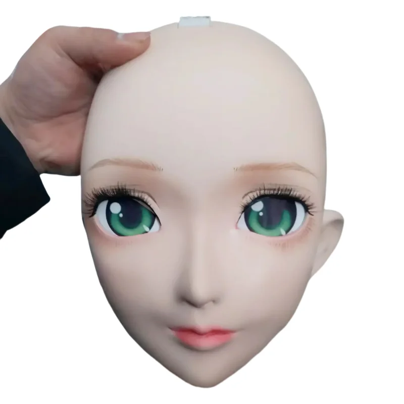 (NEW-06) BJD Kigurumi Transsexuals Beauty Makeup Cosplay Silicone Mask Anime Kigurumi Masks Crossdressing