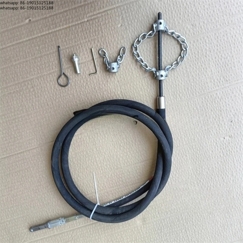 Can Bend High-pressure Pipe Through Pipeline Oil Stain Hard Object Plugging Artifact Upgraded Electric Drill Dredging Sewer Tool