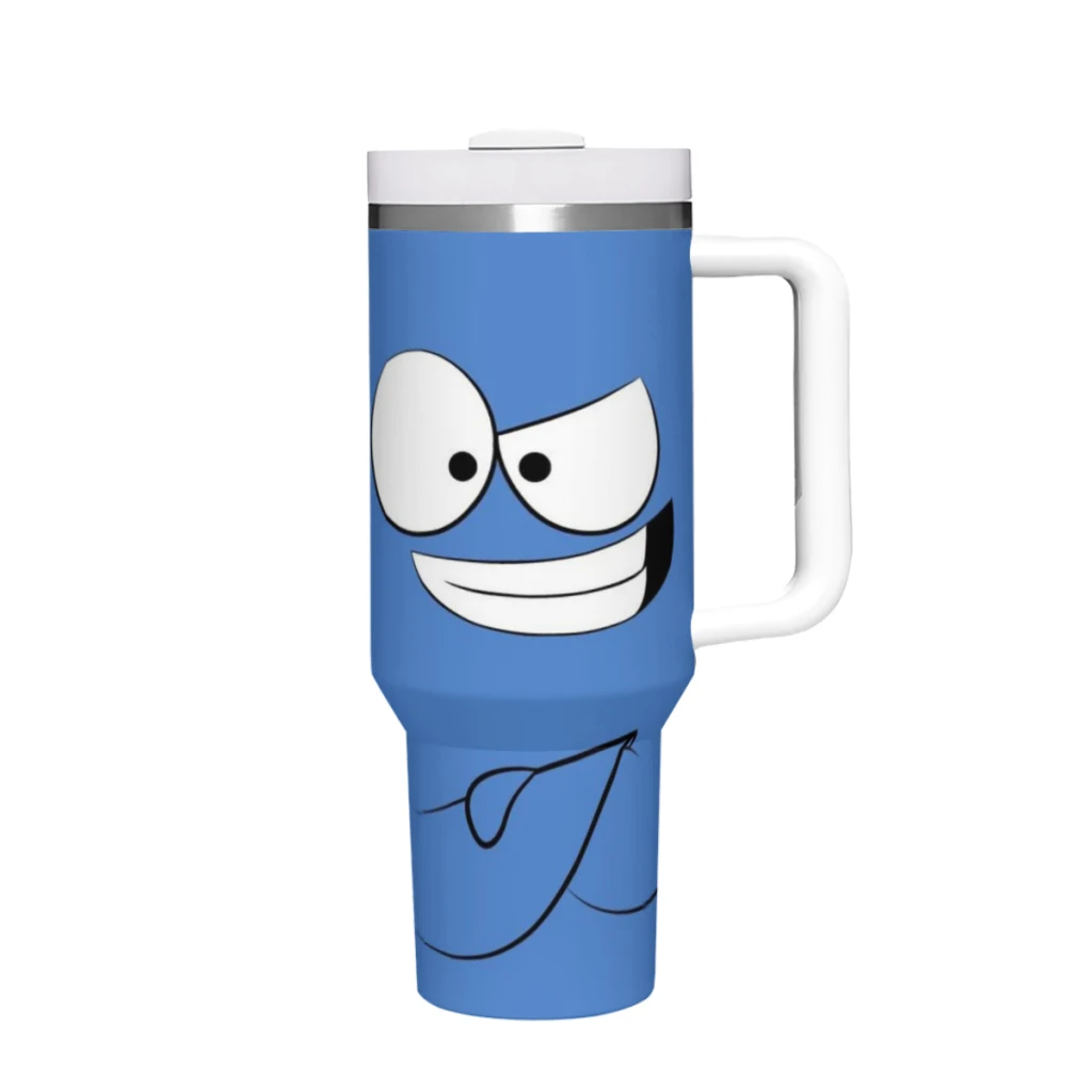 

Cartoon Funny 40 Oz Ultimate Tumbler with Handle and Straw Vacuum Insulated Tumbler