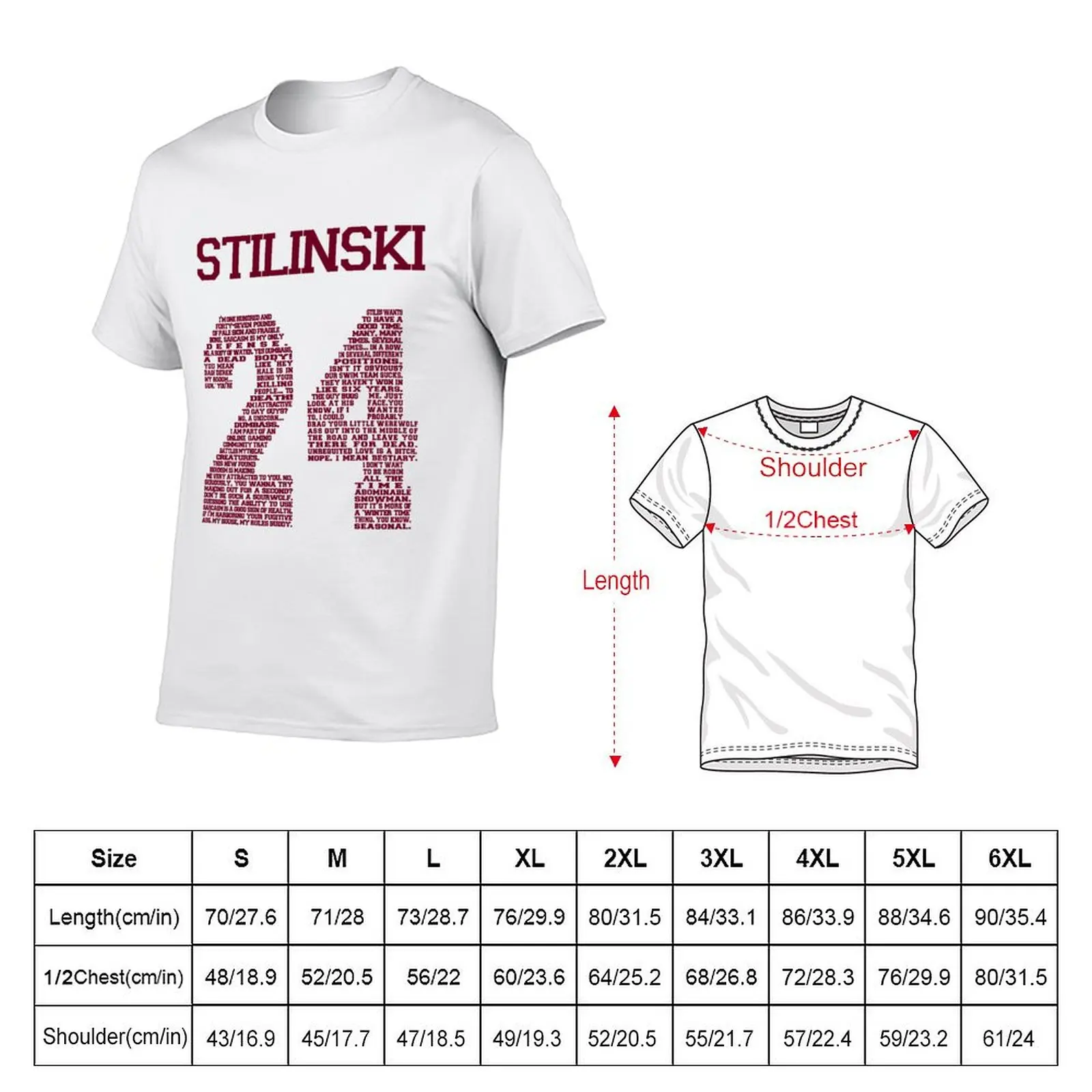 Stiles Quote Jersey V2.0 T-Shirt Comfortable Workout Short Sleeve Shirt