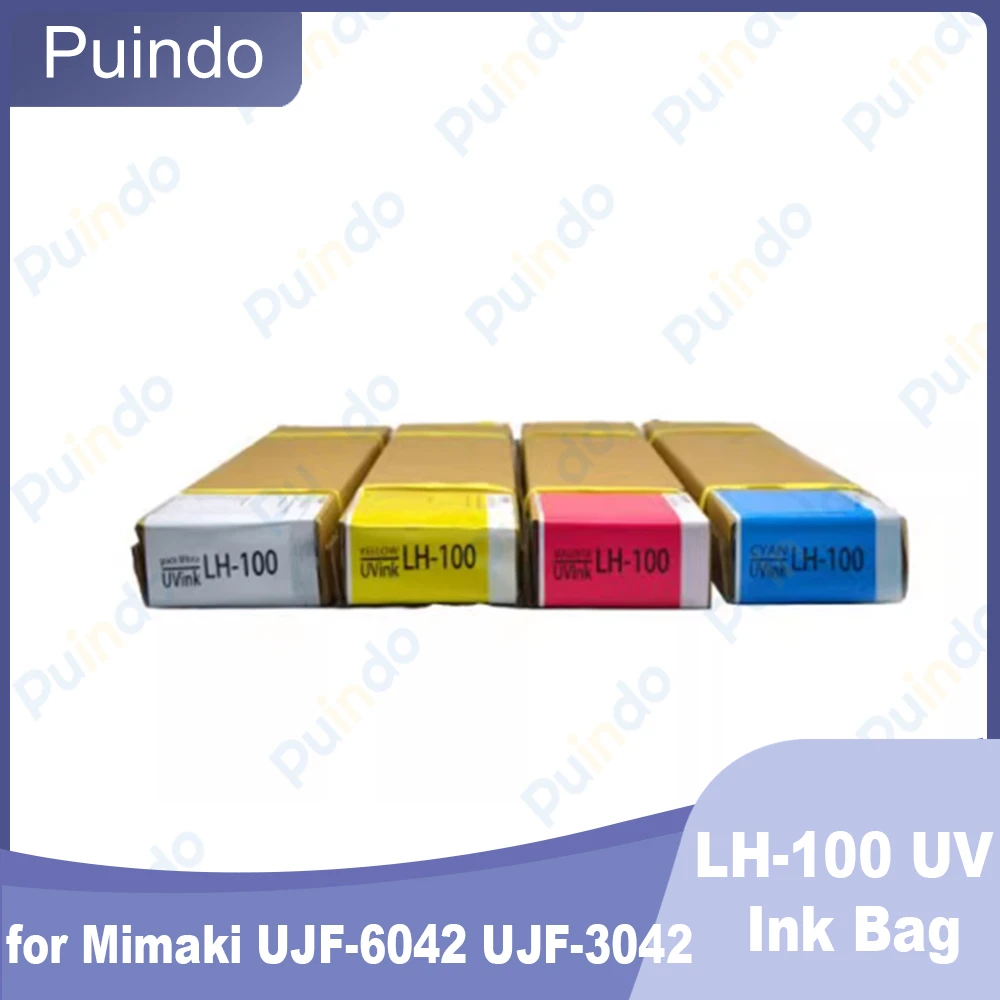 1PC 600ml Capacity Compatible LH-100 UV Ink Bag for Mimaki UJF-6042 UJF-3042 UV Printer