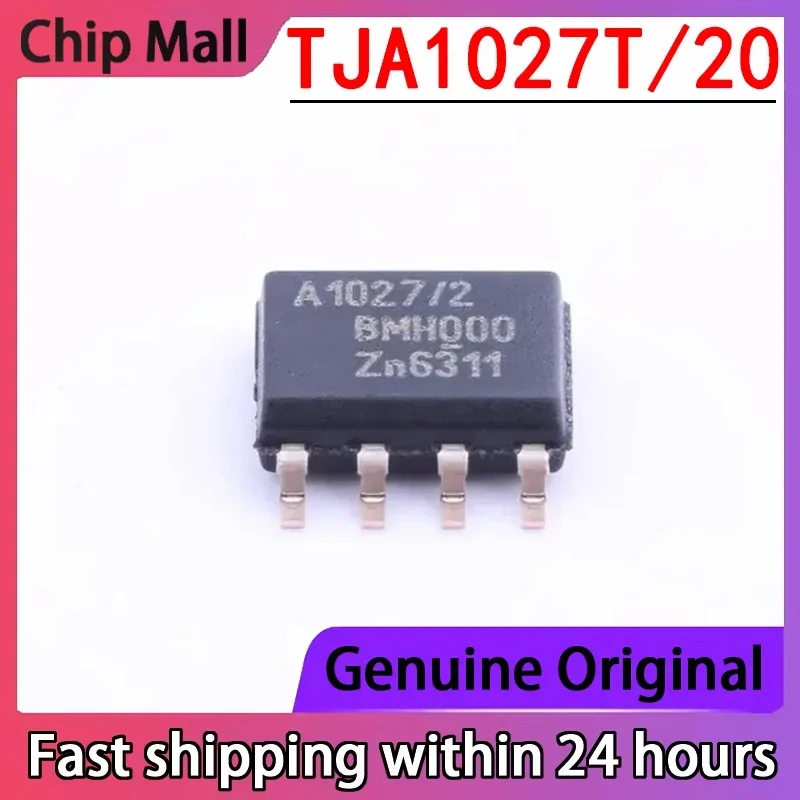 

1PCS New TJA1027T/20 Silk Screen A1027T/2 Packaging SOP-8 LIN Transceiver Original Stock