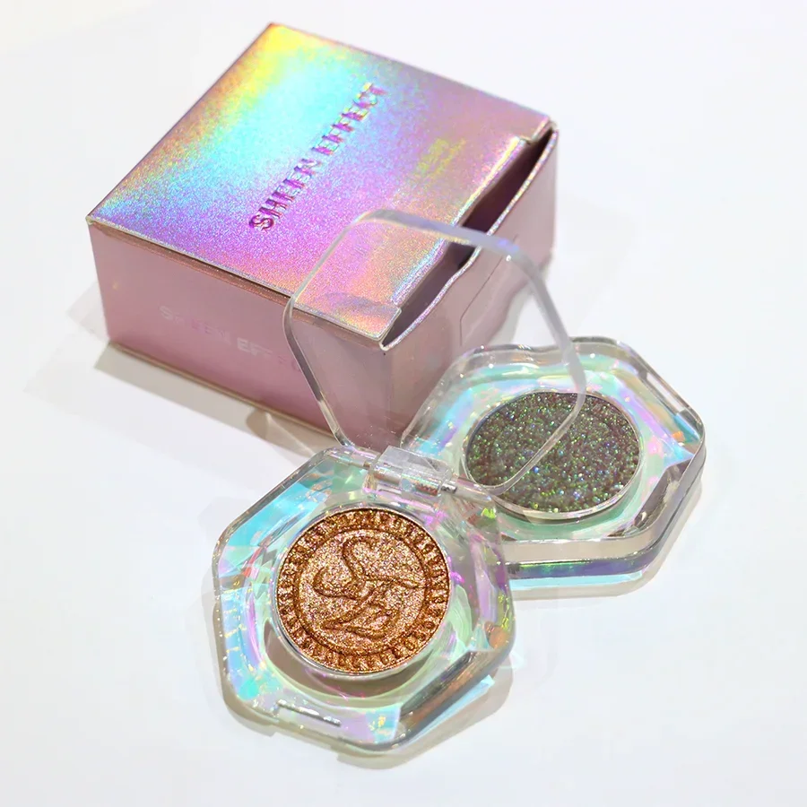 SheenEffect Duochrome Eyeshadow Single Shade High Performance Chameleon Shimmer Glitter Color Shift Easy Apply Eye Makeup Pigmen