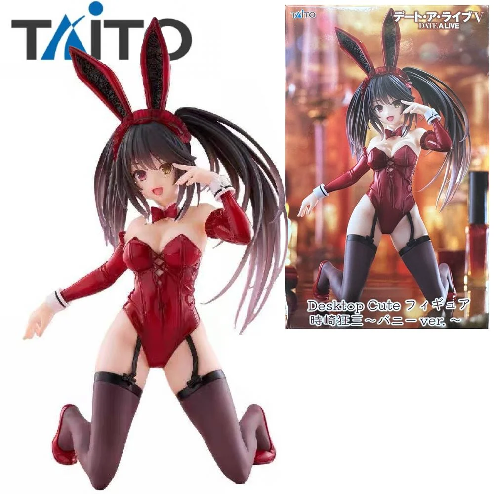 

Taito Original Desktop Cute DATE A LIVE Kurumi Tokisaki Anime Action Figure Toys For Boys Girls Kids Children Birthday Gifts