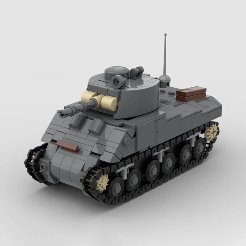 415pcs MOC Sherman Creator Expert Model Building Blocks Construction DIY Creative Education Brick Toy Christmas Gifts Idea