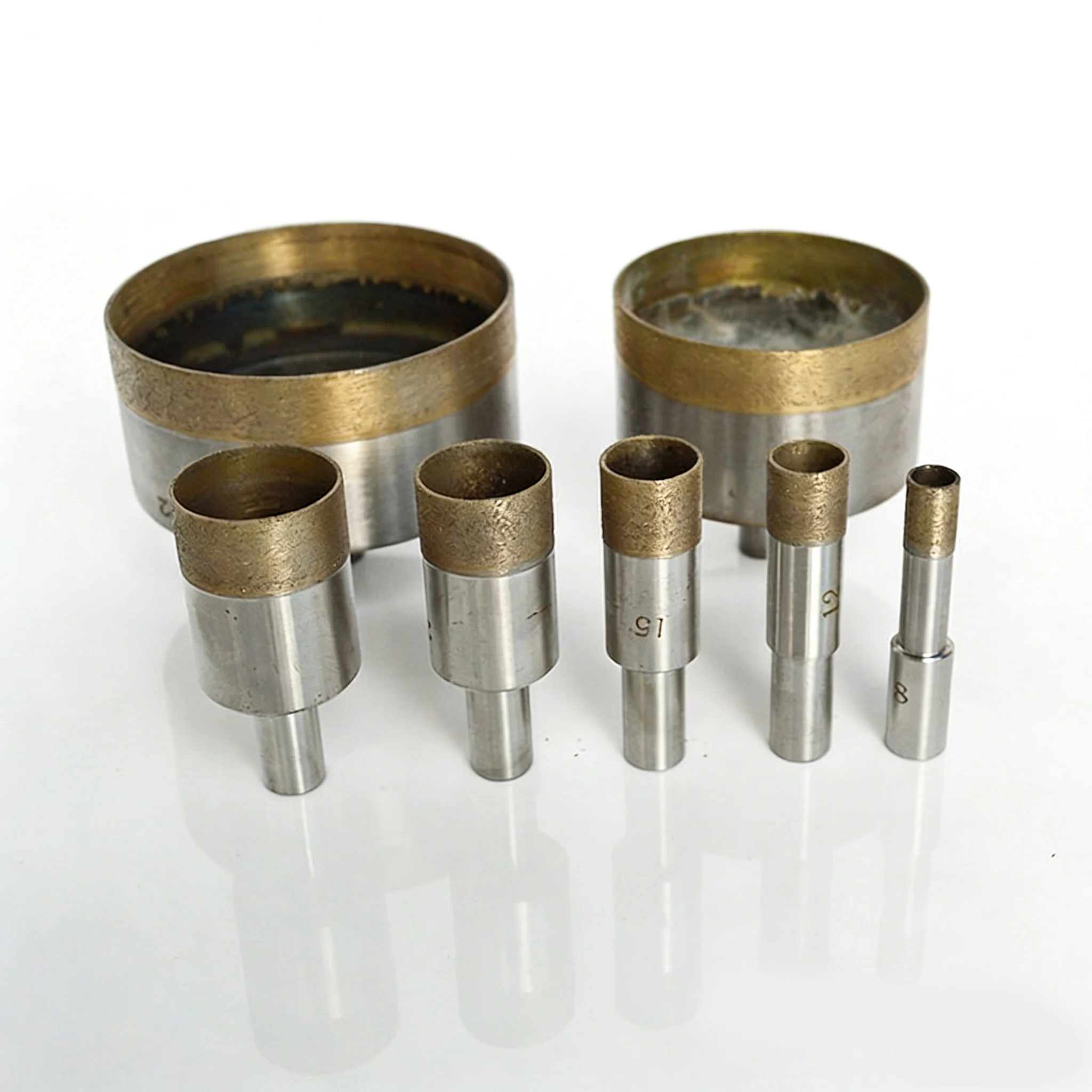 1PCS Shank 10mm Diamond Powder Sintered Drill Bit Hole Opener Diameter 4-100mm For Glass/Ceramic/Marble Tile Drilling Cutting