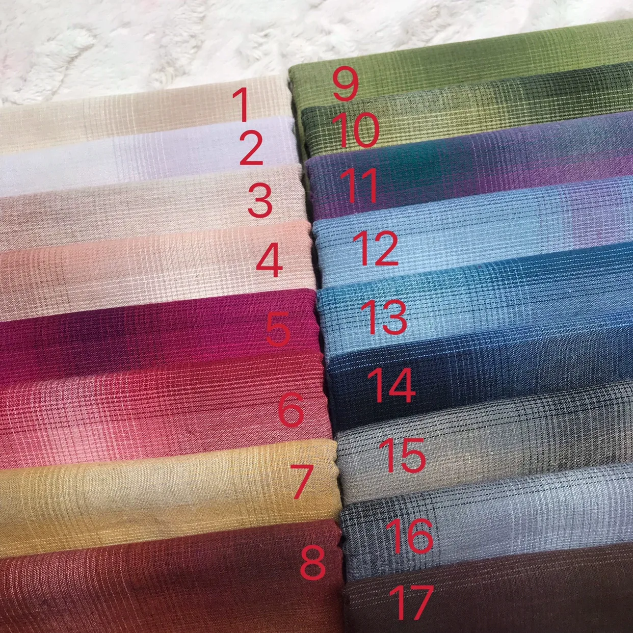 50*70cm DIY Japan Little Cloth group Yarn-dyed fabric,for sewing Handmade Patchwork Quilting , stripe dot  turban