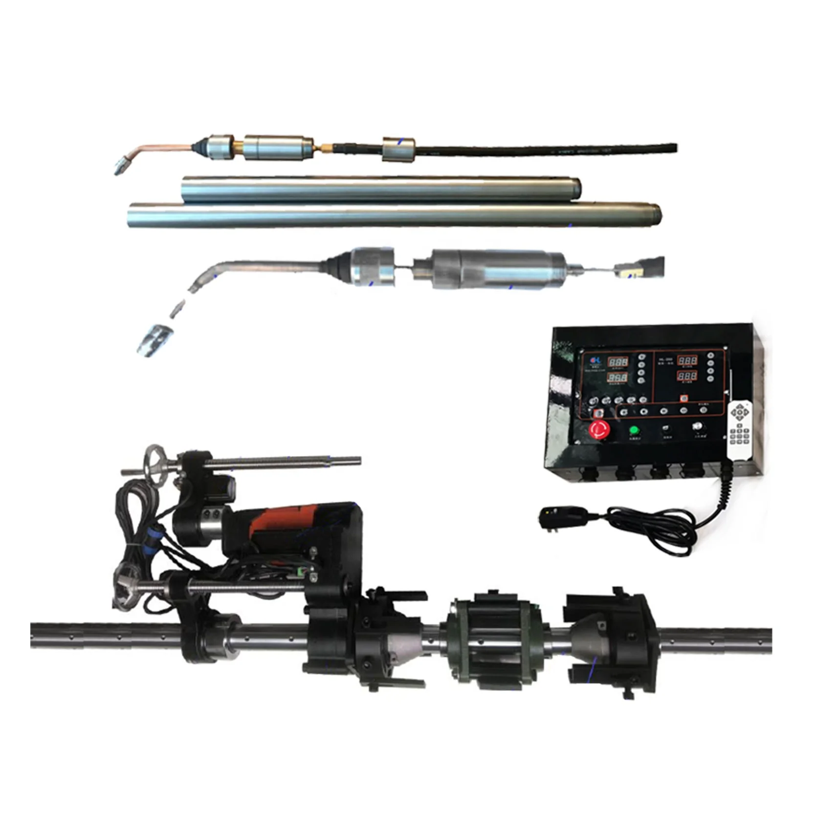 Small automatic two-in-one portable line boring and welding machine line boring machine