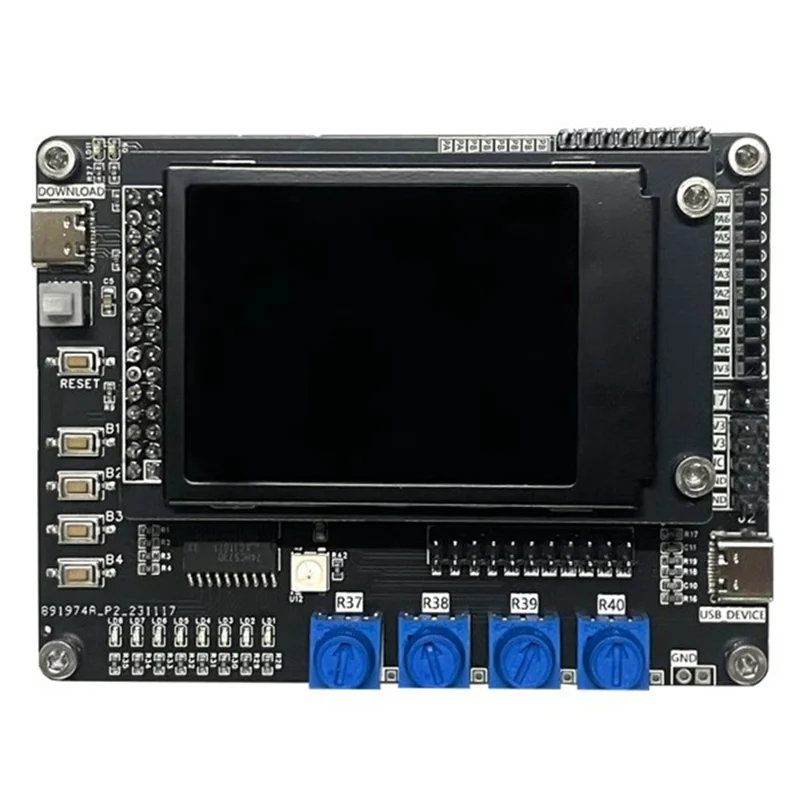 Placa de desenvolvimento Iot Stylish-STM32G431 CT117E-M4 com módulo de exibição LCD de 2,4 polegadas Código de jogo integrado