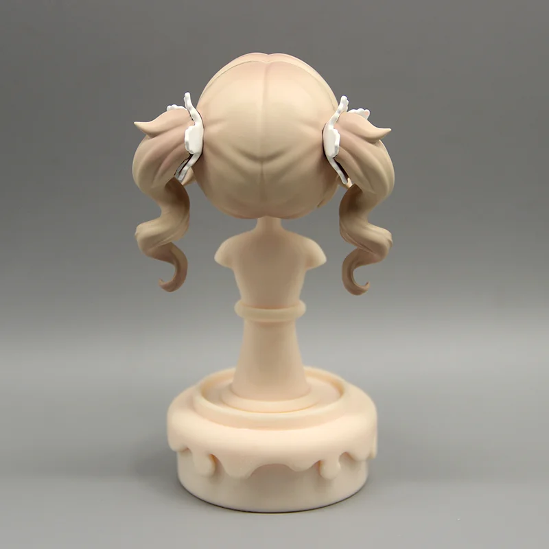 Genshin Impact Barbara Handmade OB11 OB22 GSC Hair Shell Detachable Hair Wig Faceplates BJD Doll Accessories Game Anime Toy Kids