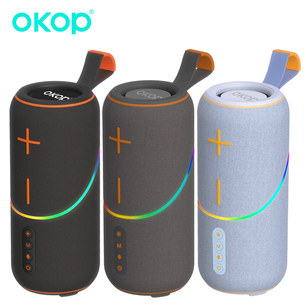 휴대용 블루투스 스피커 RGB 조명 기능 이미지