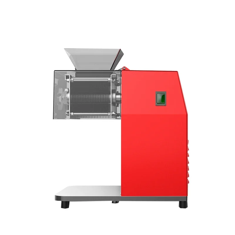 新しいデスクトップスライスと細断機 HJ-90 多機能自動肉グラインダー 220 V/1100 ワット電気肉スライサー