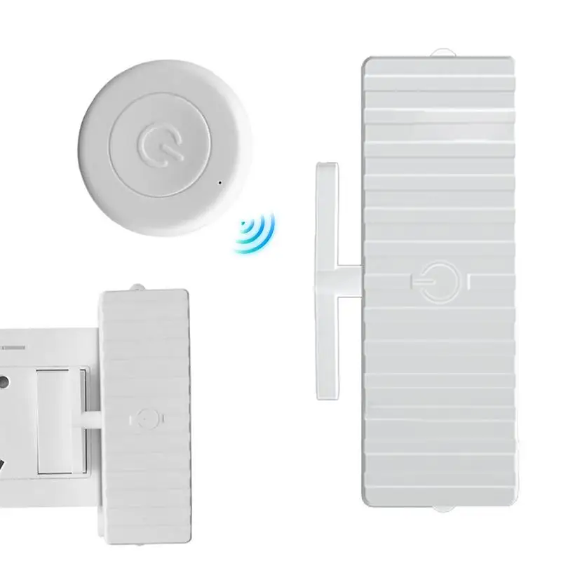 Wireless Remote Control Turn Off/On Lights Auto Press Wall Switch Bot Automatic Physical Finger Click Switch Button For Home