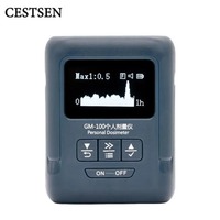 GM-100 Gamma Nuclear Radiation Detector Tester Geiger Counter Marble Dosimeter High Sensitive Display Screen X-ray Meter