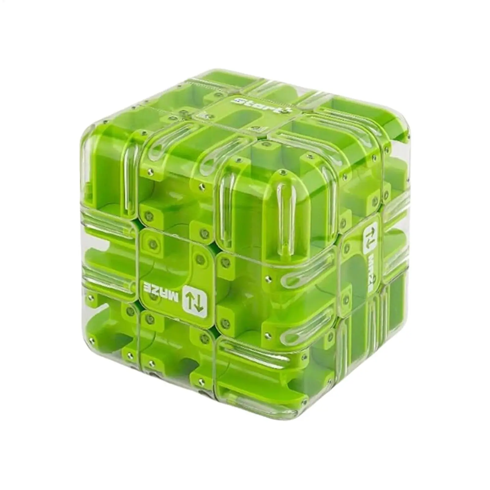 

Maze Puzzle Interactive 3D Education Toy Roller Ball Puzzle Maze Cube For Classroom Party Birthday School Waiting Room Family
