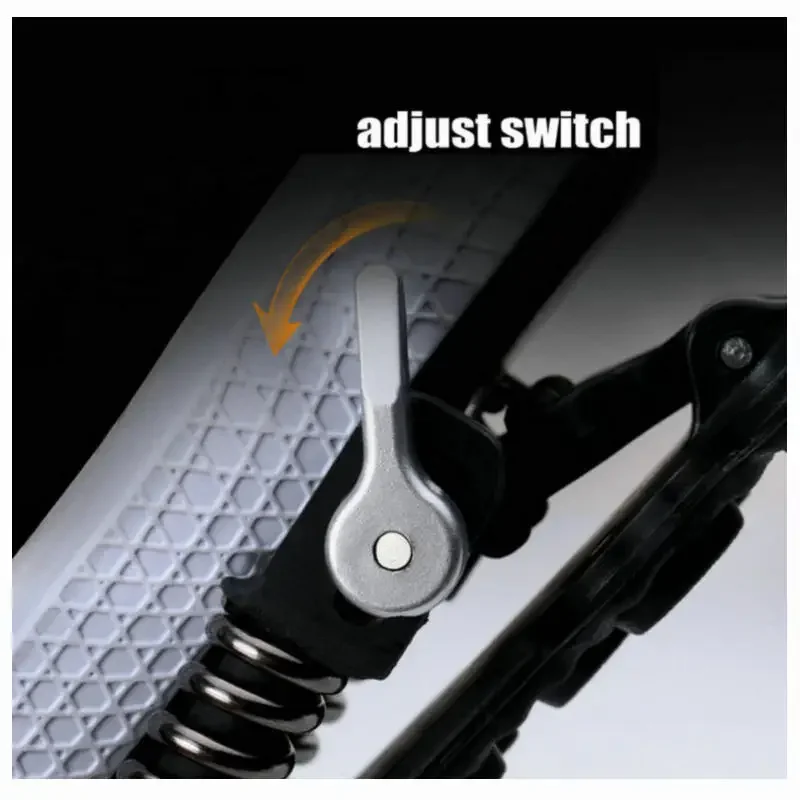 Mechanical Shoes With Steel Spring Wire Shoelace, 2 in 1 Sports Shoes, Shock Absorption Shoes view 3