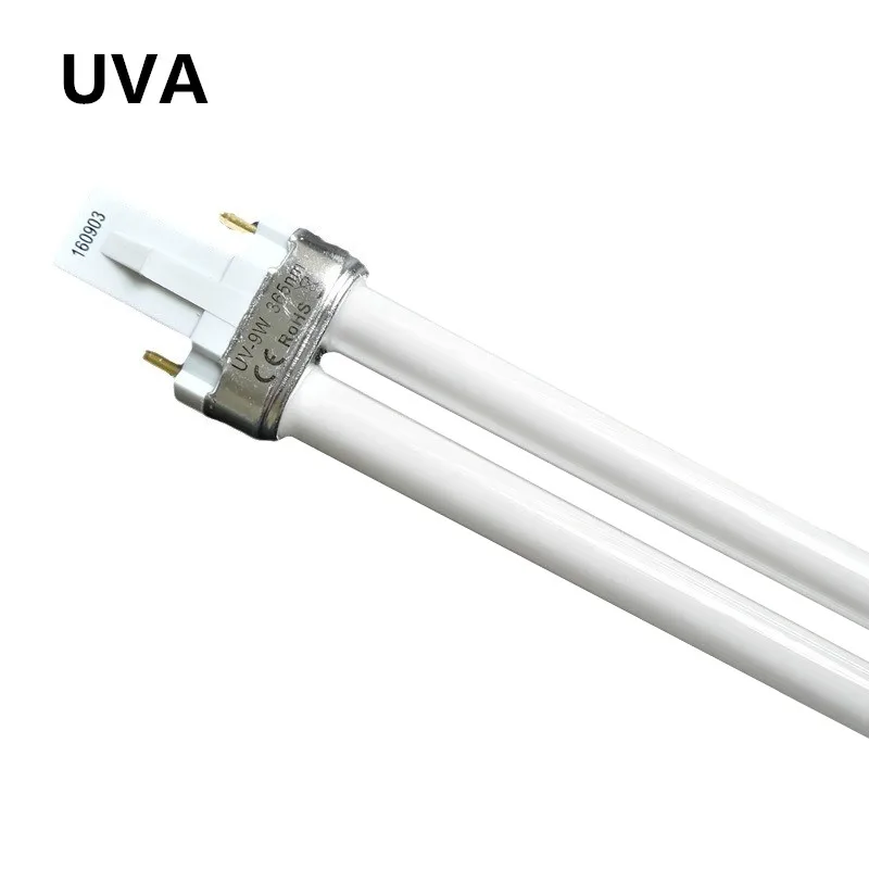 

365nm G23 UV Mosquito Killer Light Tube Replacement UVA 2pins GEL Curing Lamp Tube 7W 9W 11W BLB for Phototherapy Machine